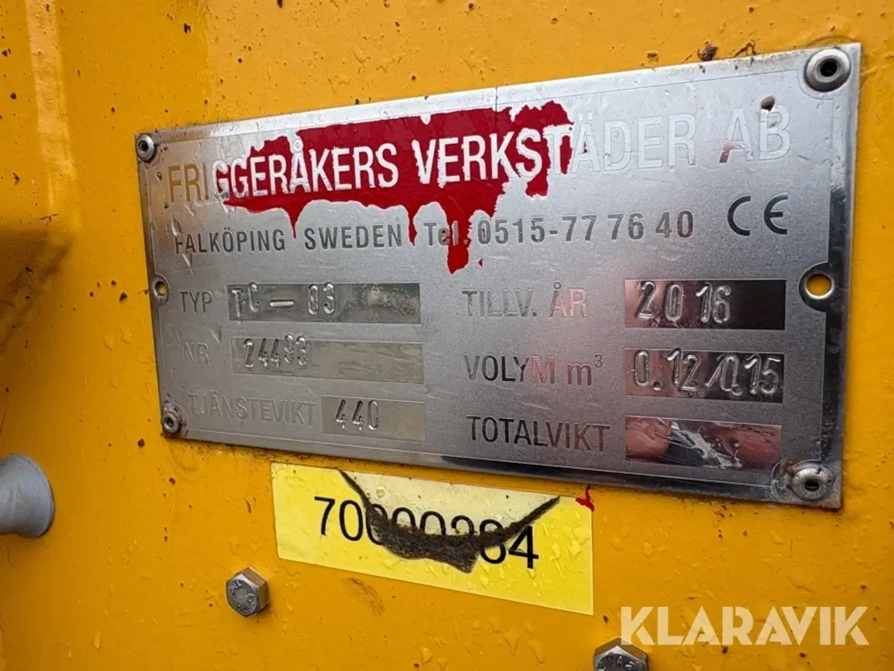 Billede 5 - Salt- og grusspreder Falköping TC-03 Mixer med blandesystem