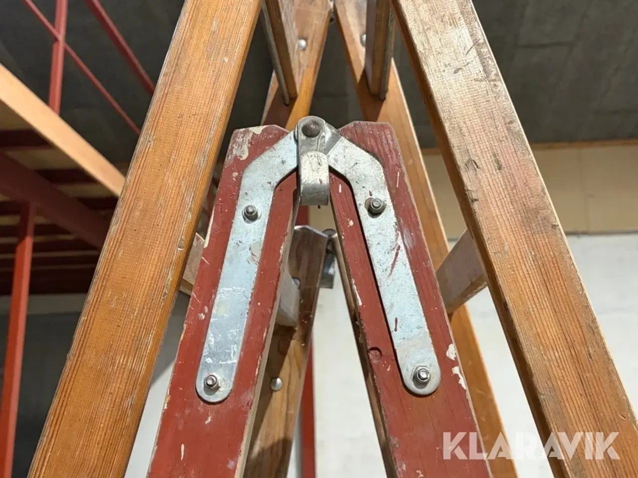 Billede 10 - Stiger + lagervogn 6 enheder