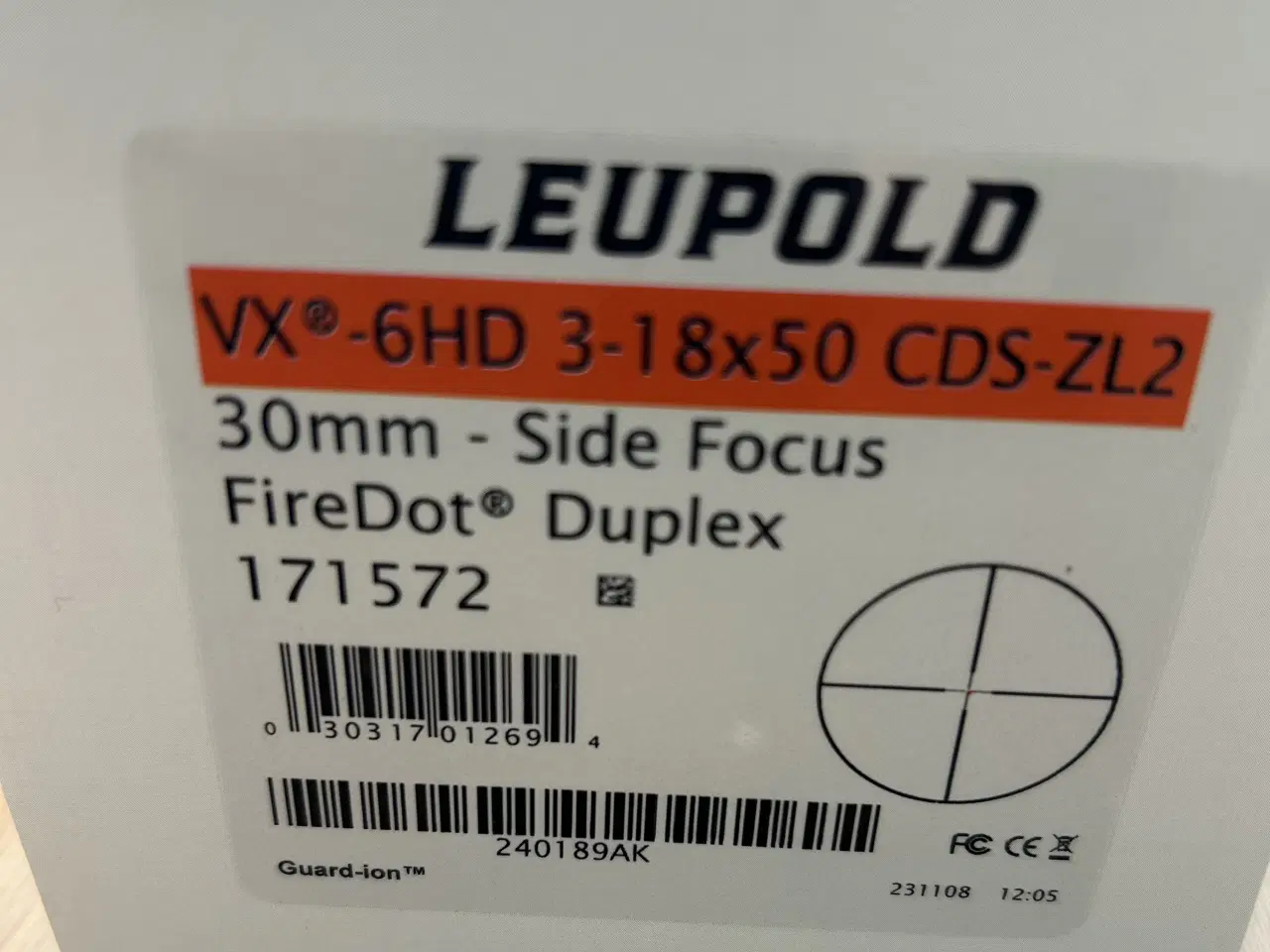Billede 3 - Leupould VX-6HD 3-18x50