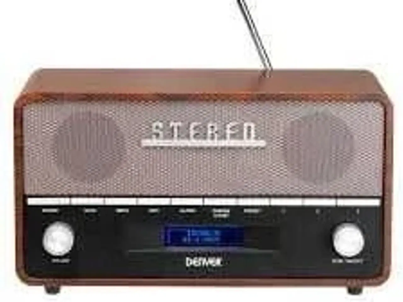 Billede 1 - Denver DAB-36 - FM/DAB+/Bluetooth radio Valnød