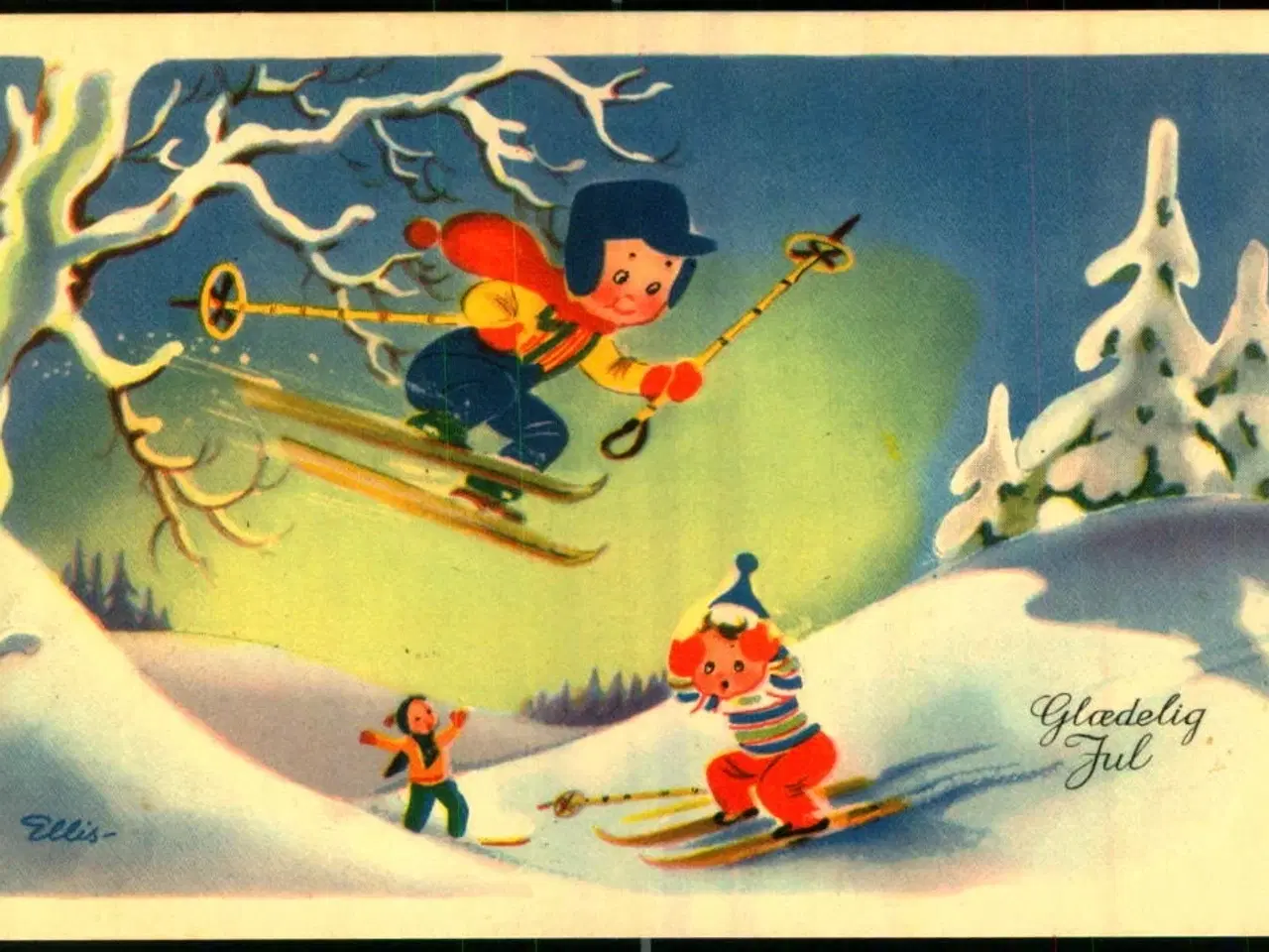 Billede 1 - Ellis - Glædelig Jul - WL 3013 - Brugt