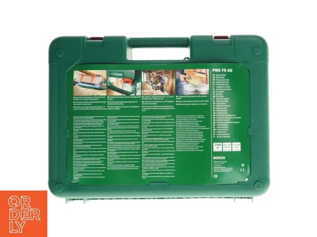 Billede 4 - Båndsliber model PBS 75 AE fra Bosch (str. 47 x 36 cm)