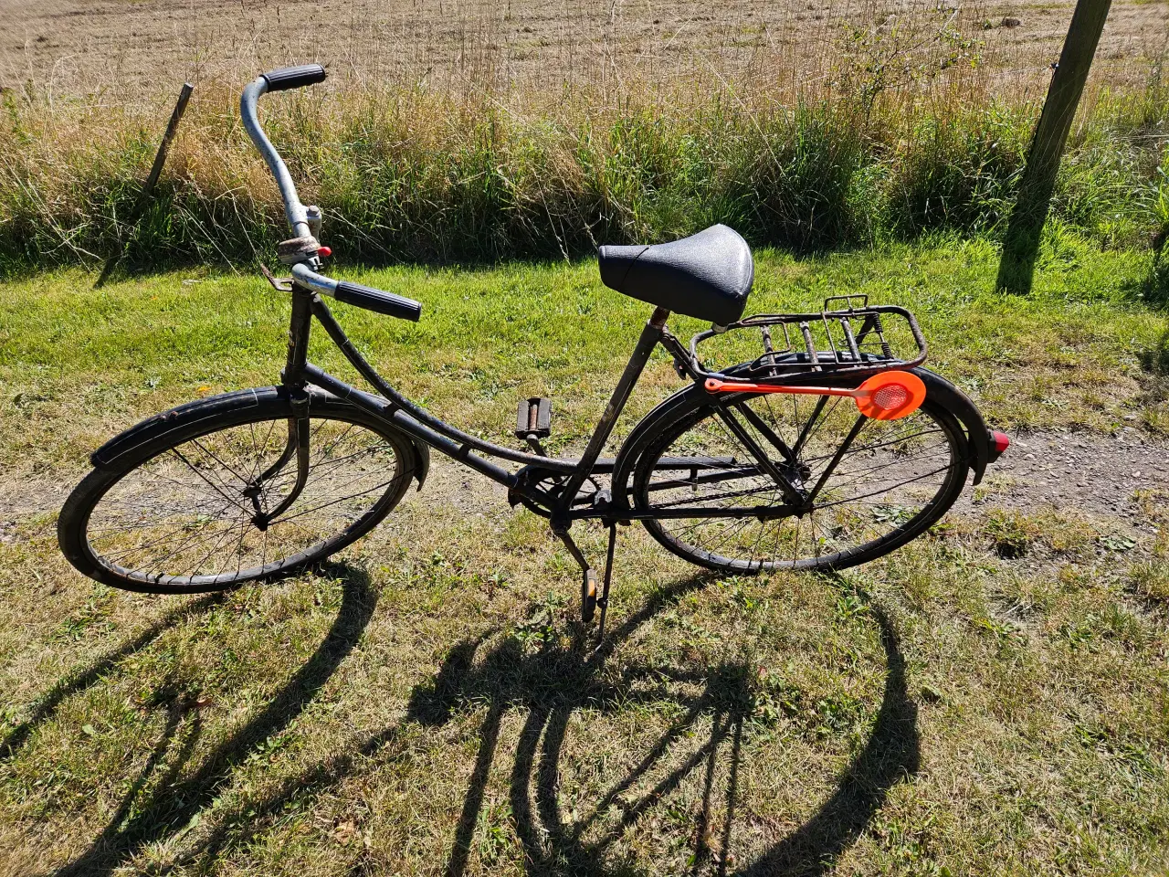 Billede 1 - Gammel cykel med rust