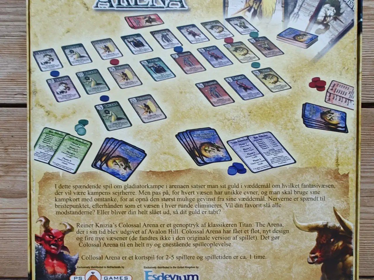 Billede 2 - Colossal Arena Brætspil DANSK UDGAVE