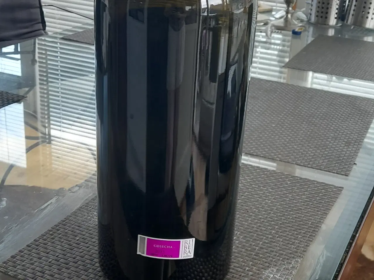 Billede 2 - Stor Vin flaske 6 ltr. H 51 cm Ø 15 cm