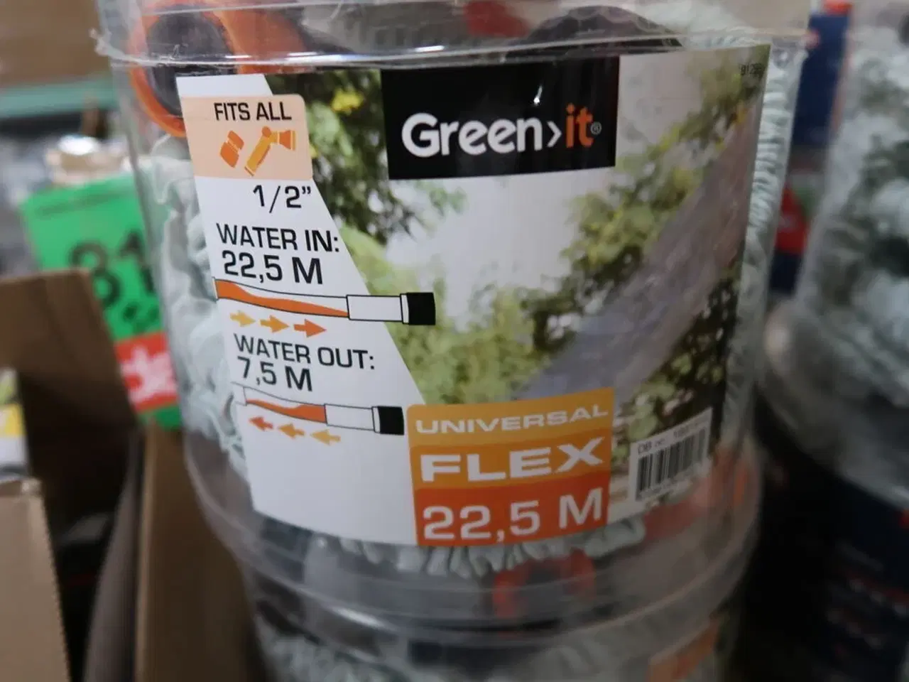 Billede 3 - 2 pk. Green>it flexslange 1/2" 22,5 m med sprøjtepistol