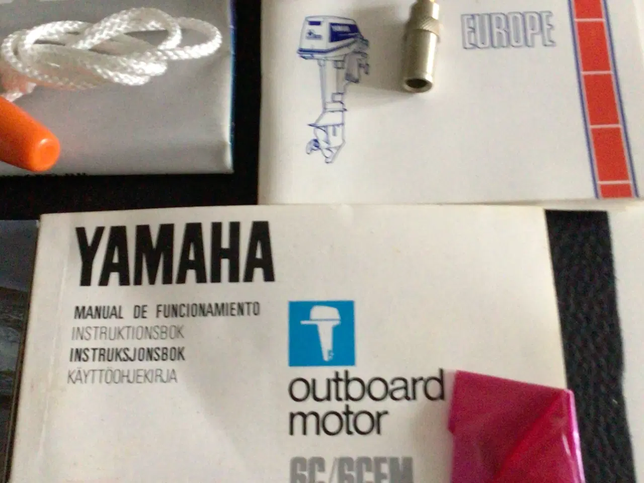 Billede 2 - Yamaha bådmotor instruktionsbog mm