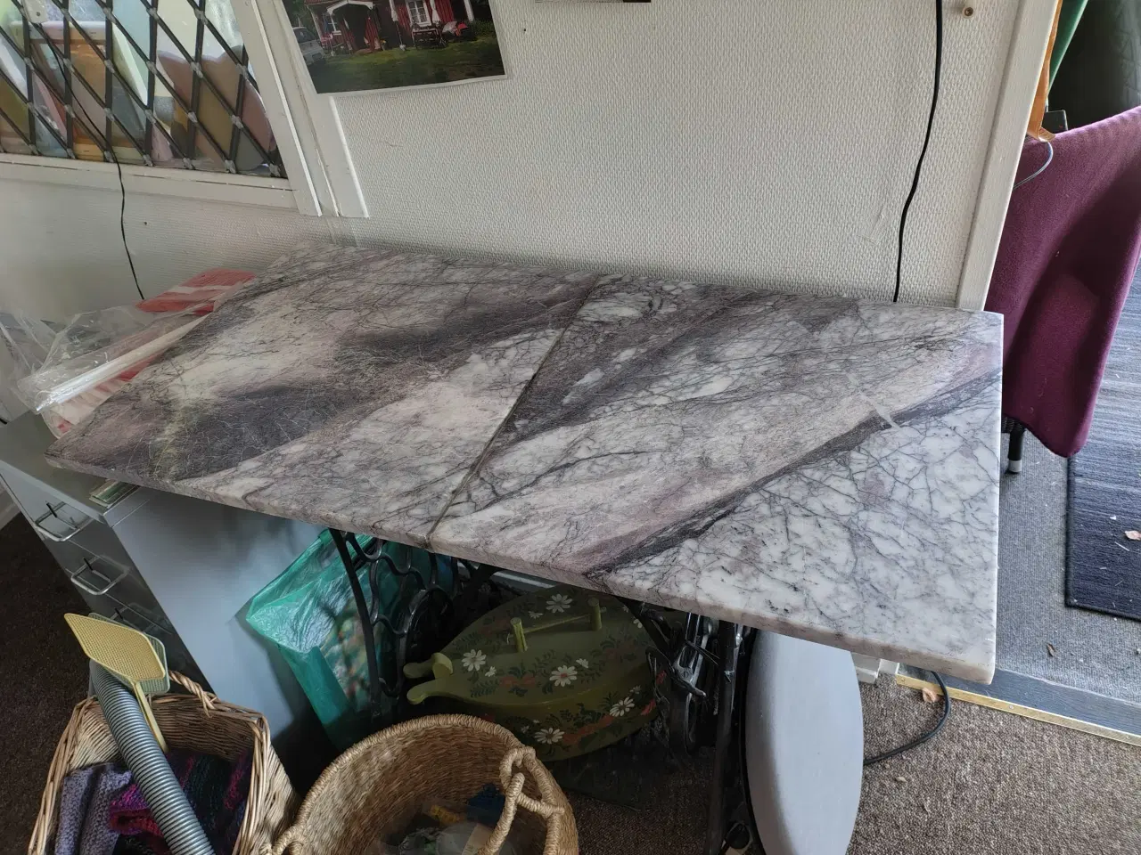 Billede 1 - Antik Bord (Singer Symaskine) 