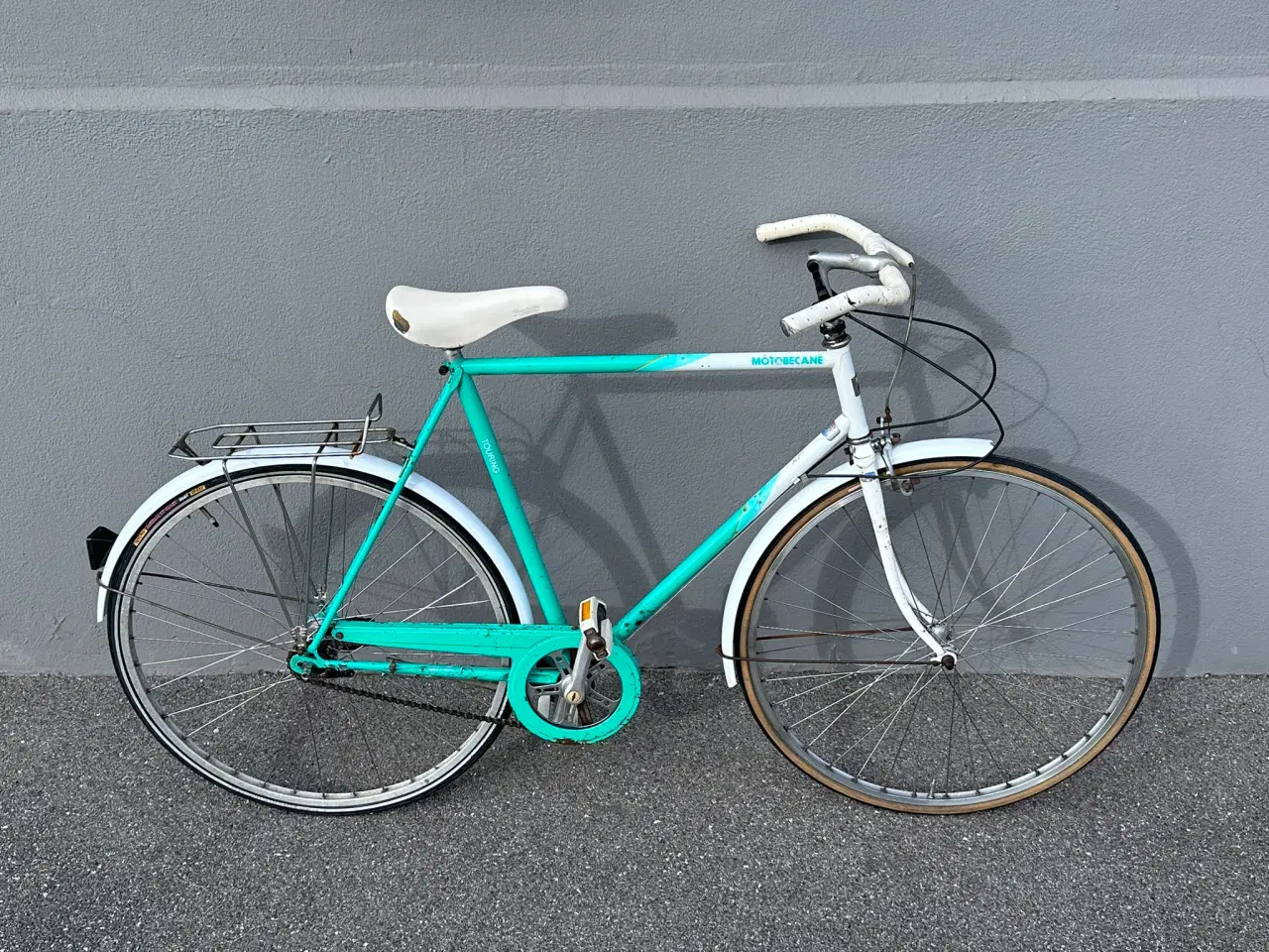 Billede 2 - Hvid / turkis Motobecane Touring herre retrocykel