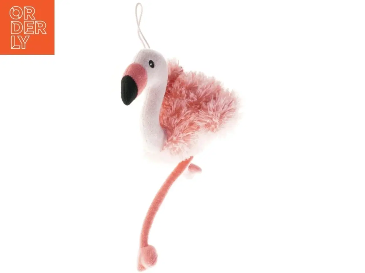 Billede 3 - Flamingo tøjdyr fra Cuddle Crew (str. 19 x 35 cm)