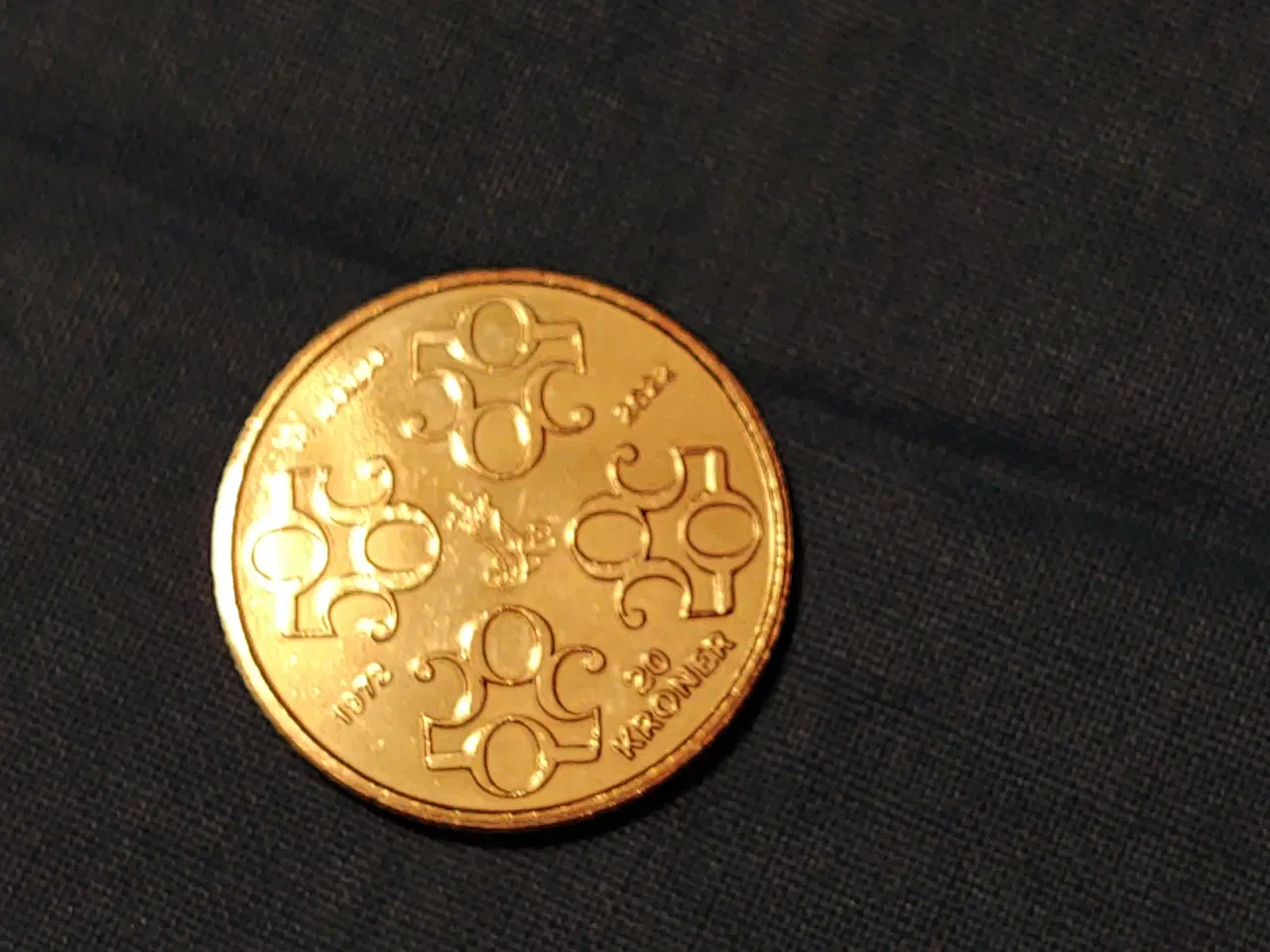 Billede 1 - Dronning Margrethes 50 års Jubilæumsmønt