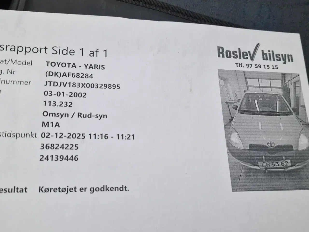 Billede 10 - Toyota Yaris 1,0 Luna Komfort