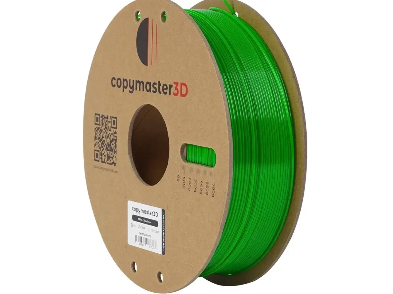 Billede 1 - COPYMASTER3D - PETG - Slime Green - 1.75mm - 1kg