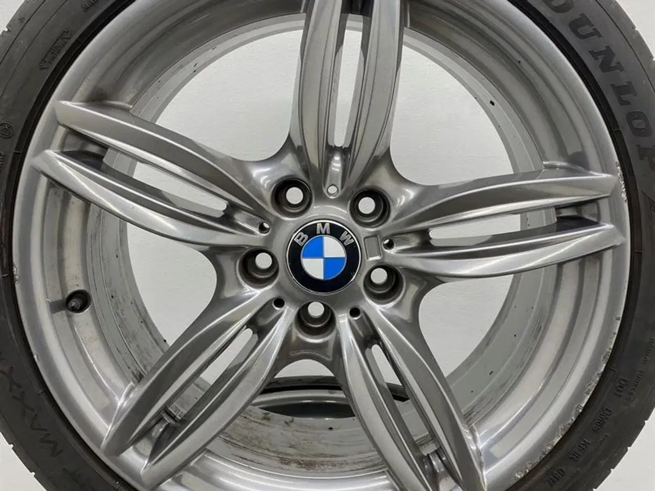 Billede 3 - 19" original BMW Alufælge med dæk "M double spoke 351" A64495 F10 F11 F12 F13 F06 GC F10 LCI F11 LCI F06 GC LCI F12 LCI F13 LCI