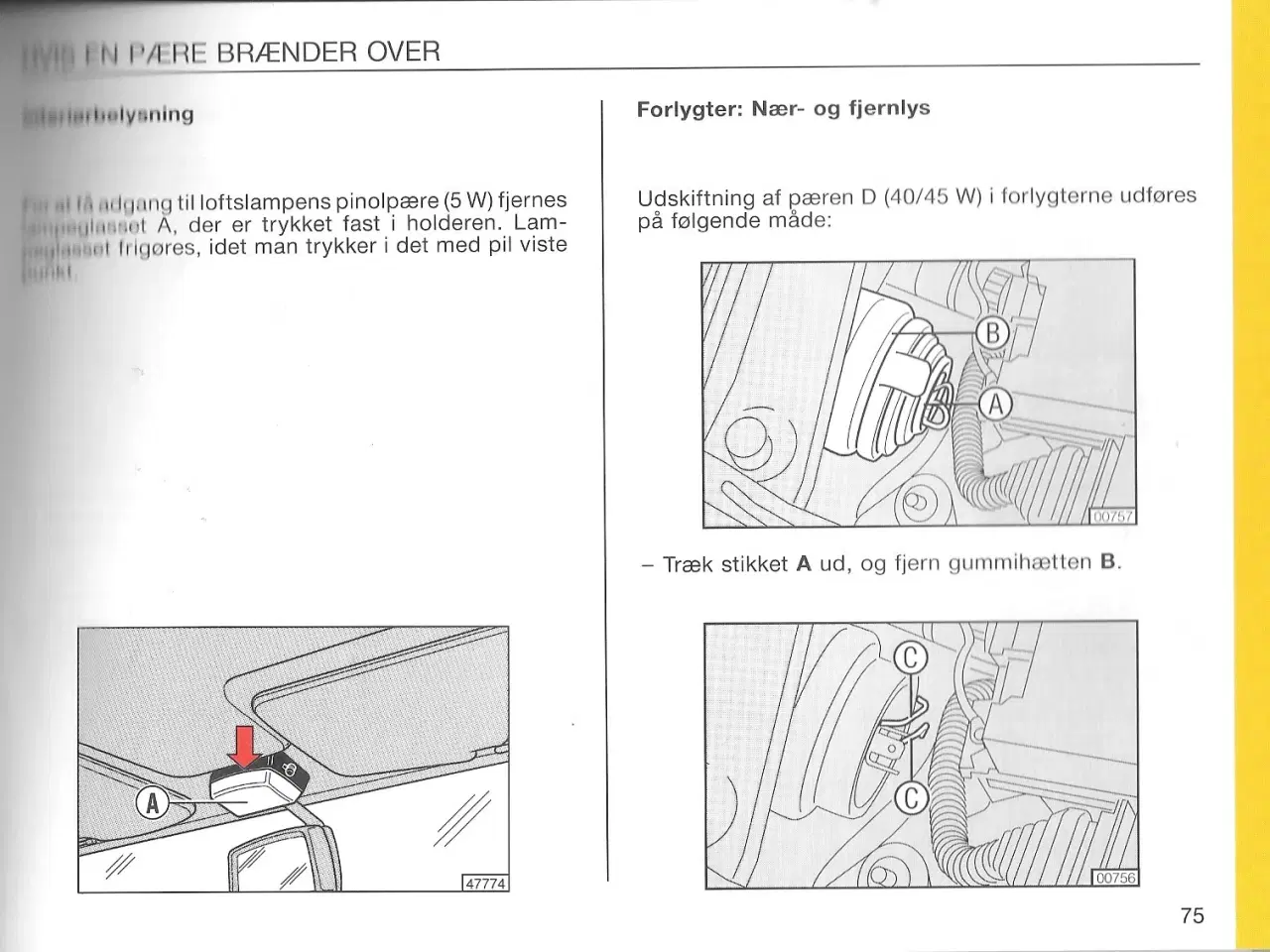 Billede 5 - Instruktionsbog til Fiat Cinquecento