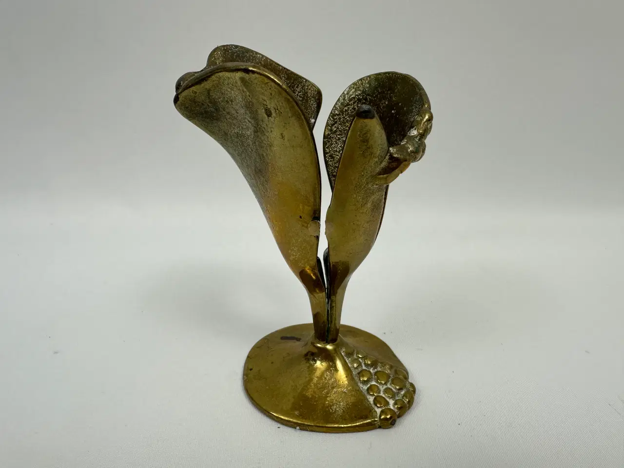 Billede 1 - Retro messing vase / kunst 