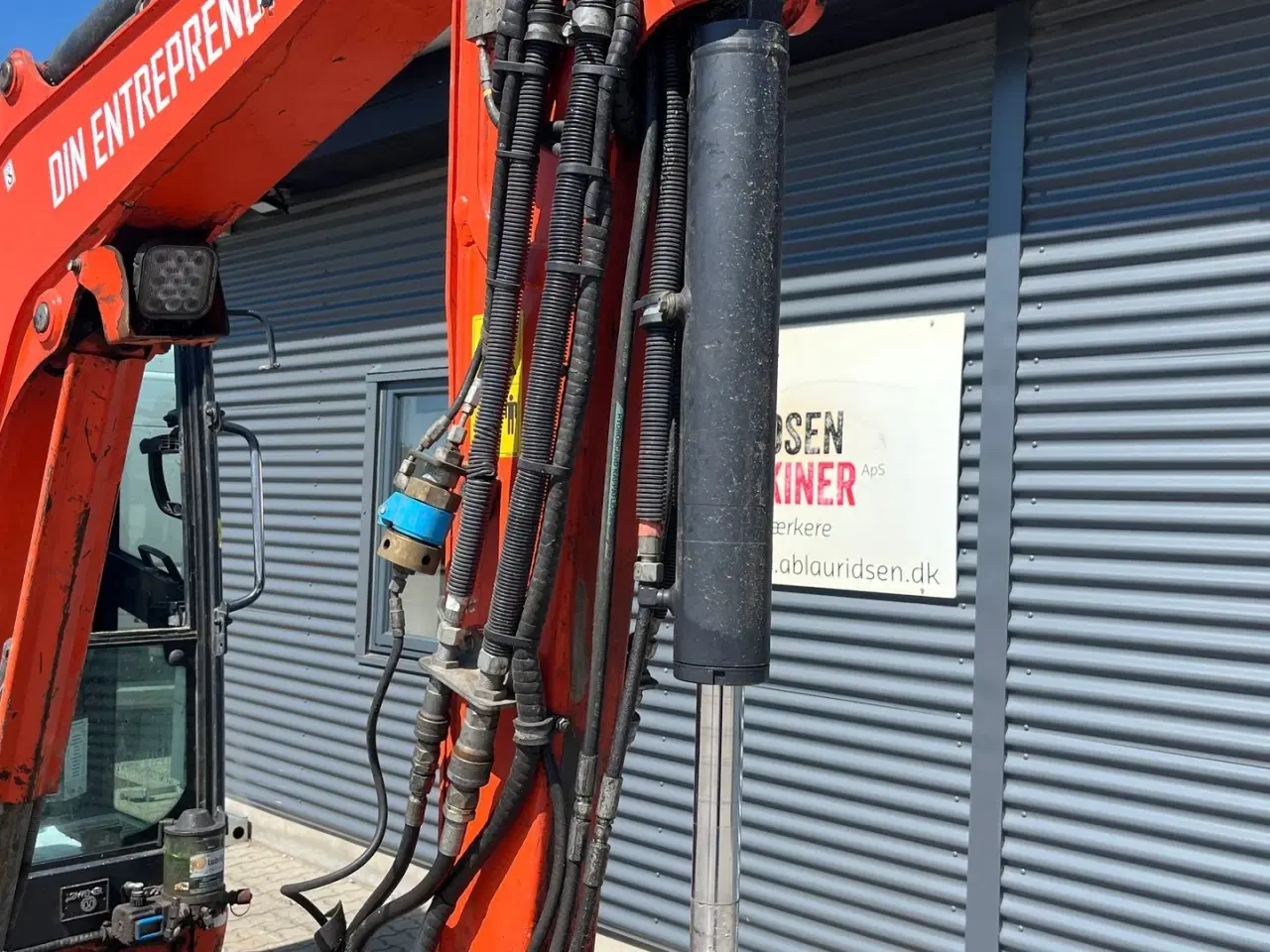 Billede 4 - Kubota kx027-4 Med Aftageligt Engcon rotortilt og centralsmørring.