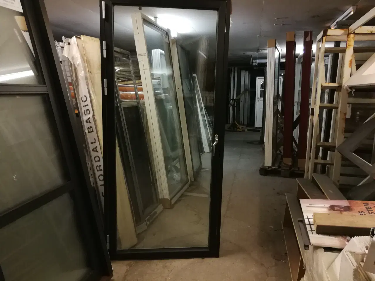 Billede 1 - FLOT NY 3-LAGS SORT TERRASSEDØR 94,3x207,3, 5.500