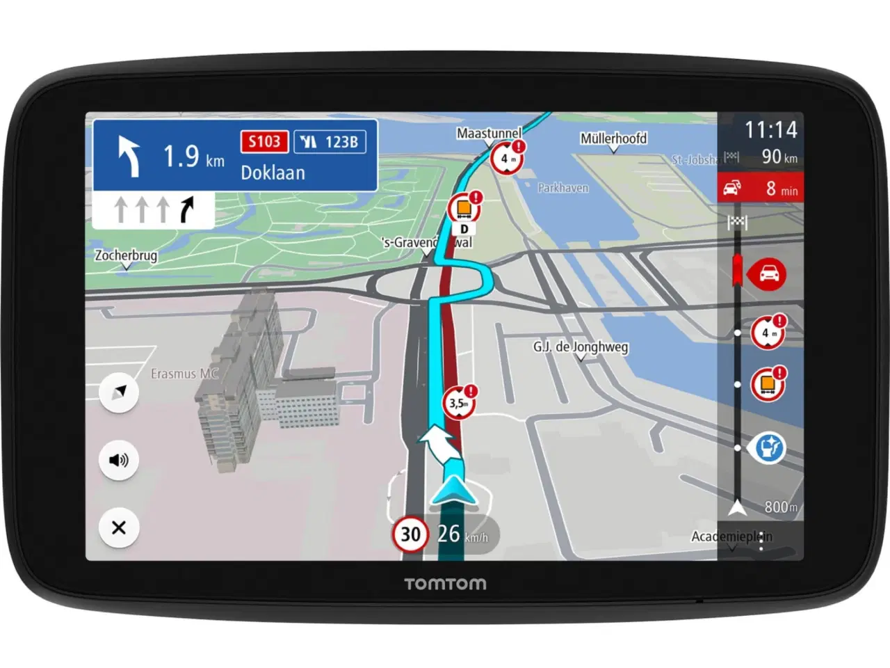 Billede 6 - Brugt kun en gang TomTom Go Discover 7" med google