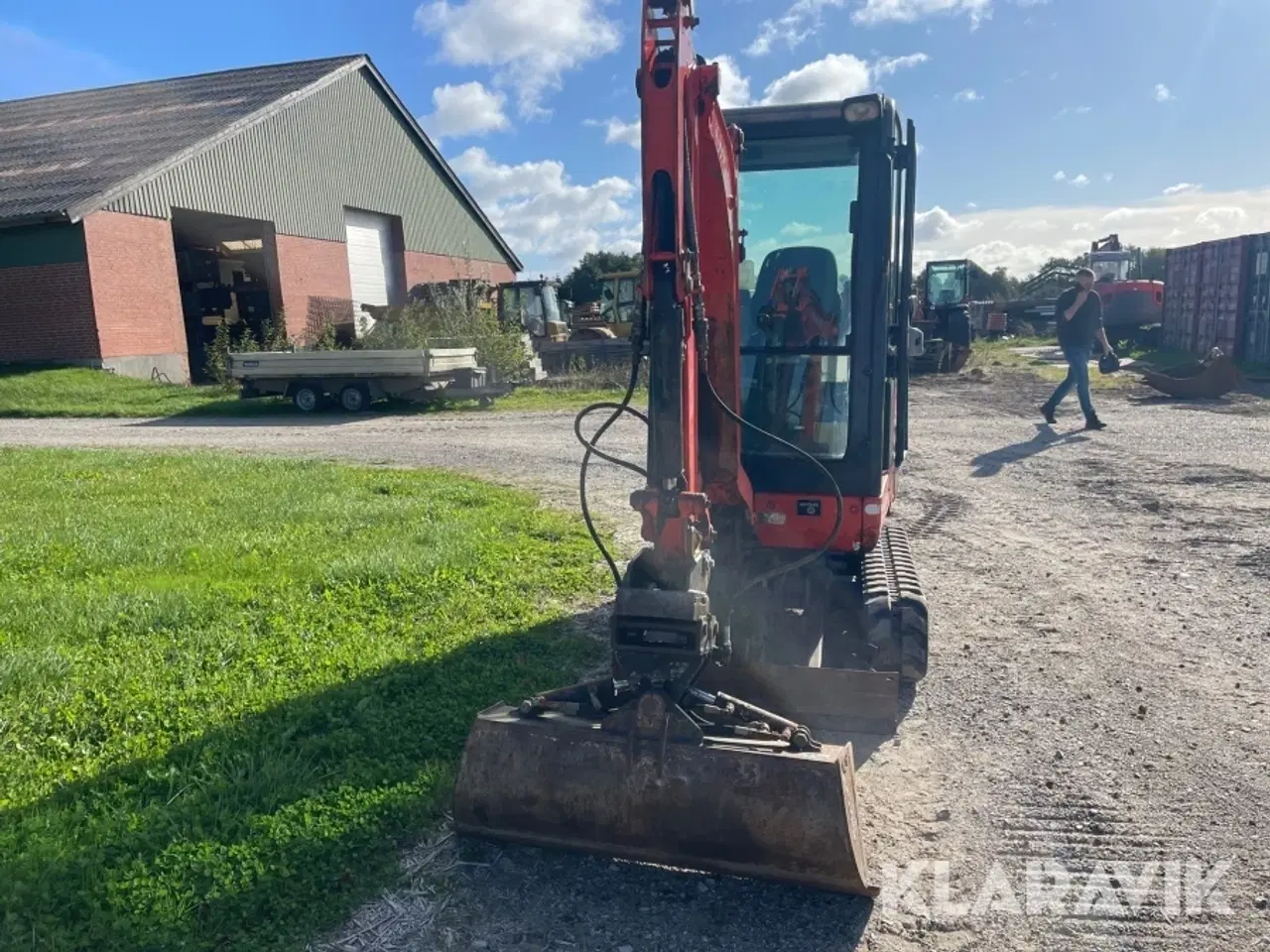 Billede 2 - Gravemaskine Kubota KX019-4 med Tiltfunktion