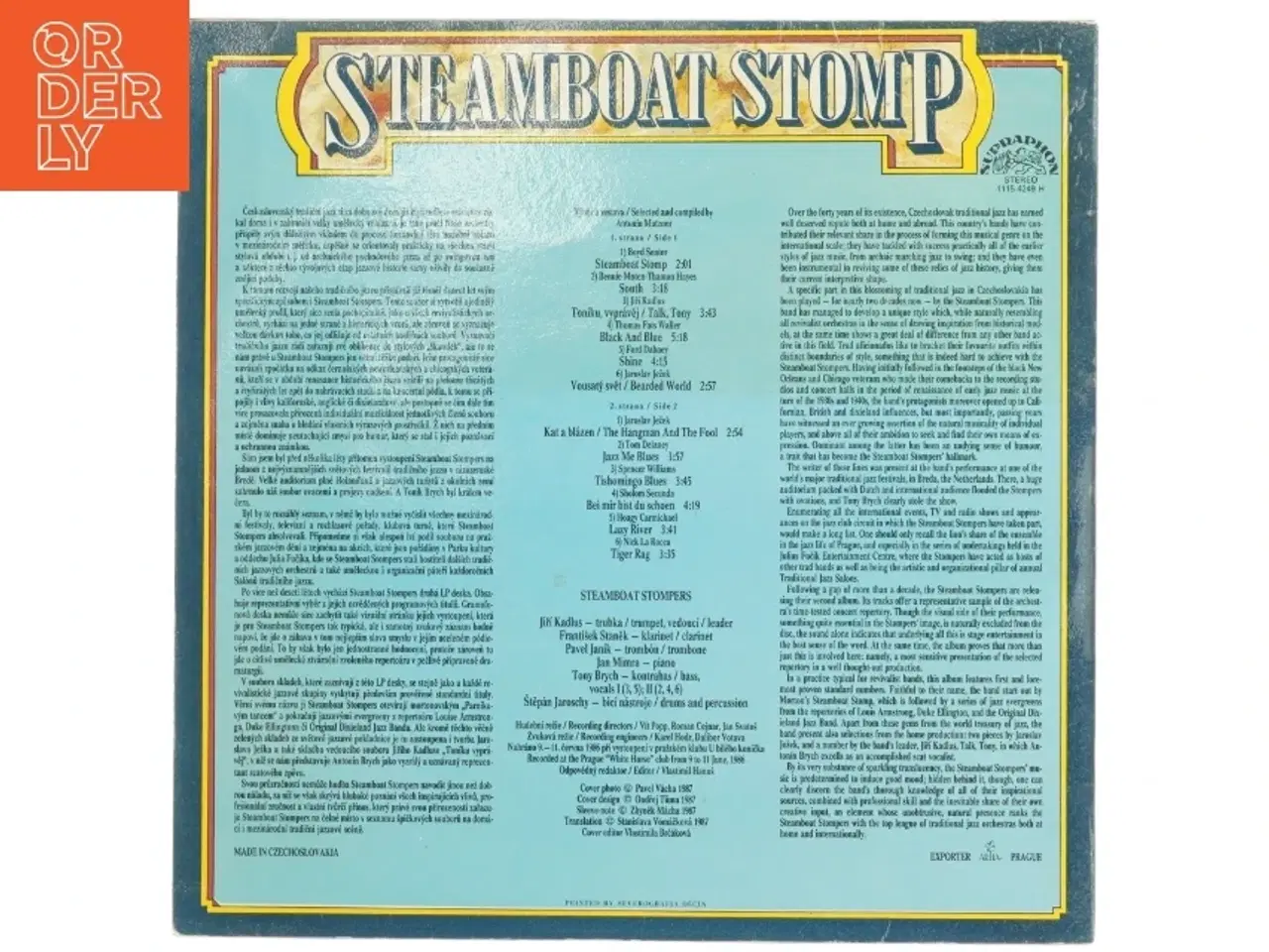 Billede 3 - Vinylplade, Steamboat Stompers