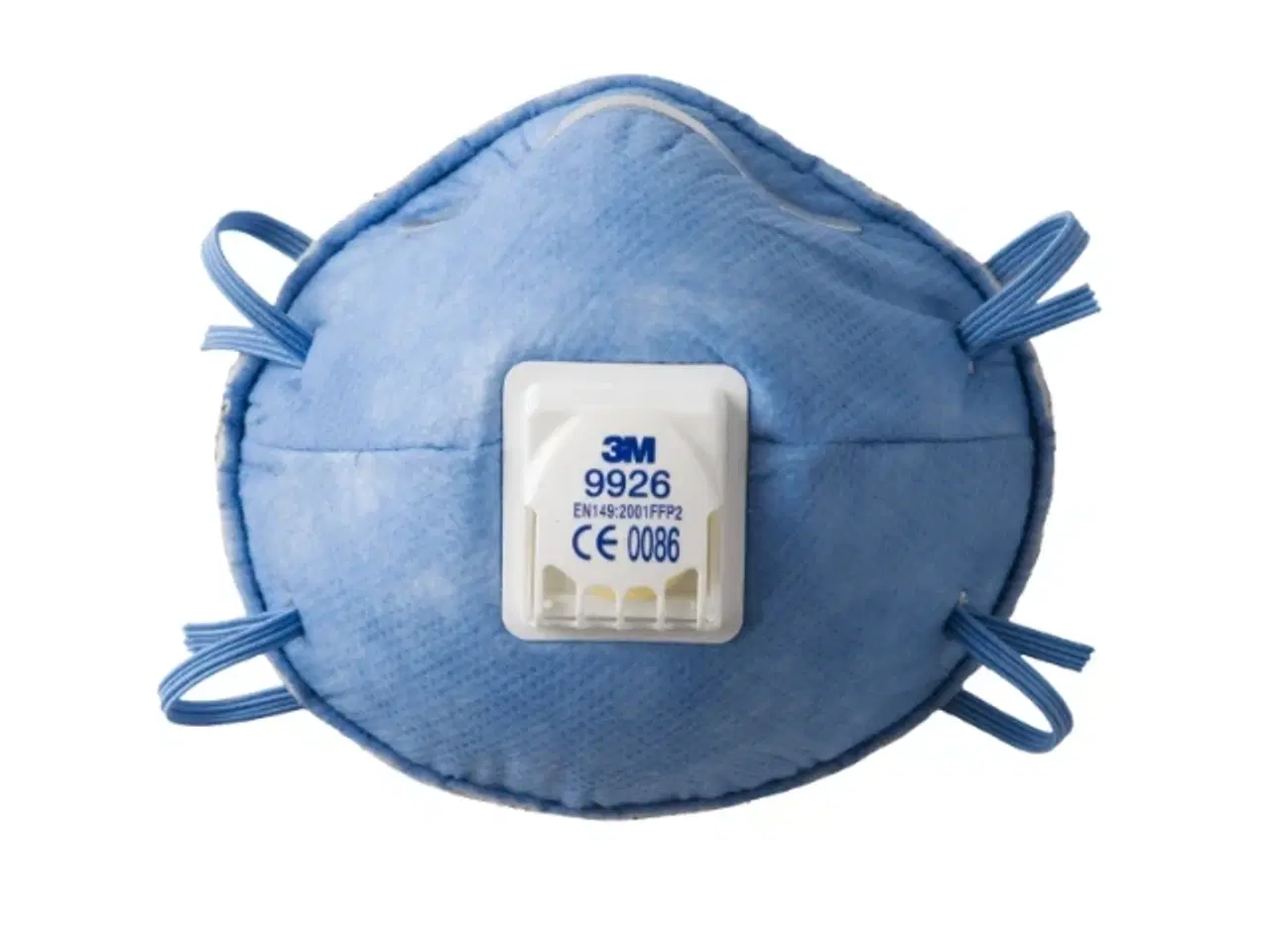 Billede 1 - Støvmaske 9926 FFP2 m/ventil, speciel, 10stk