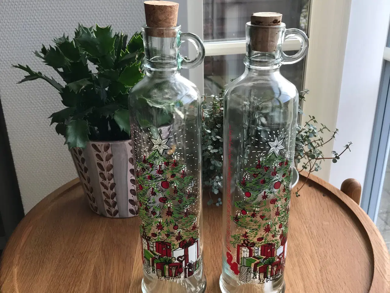 Billede 1 - Kalenderflaske, Juletræ - Holmegaard