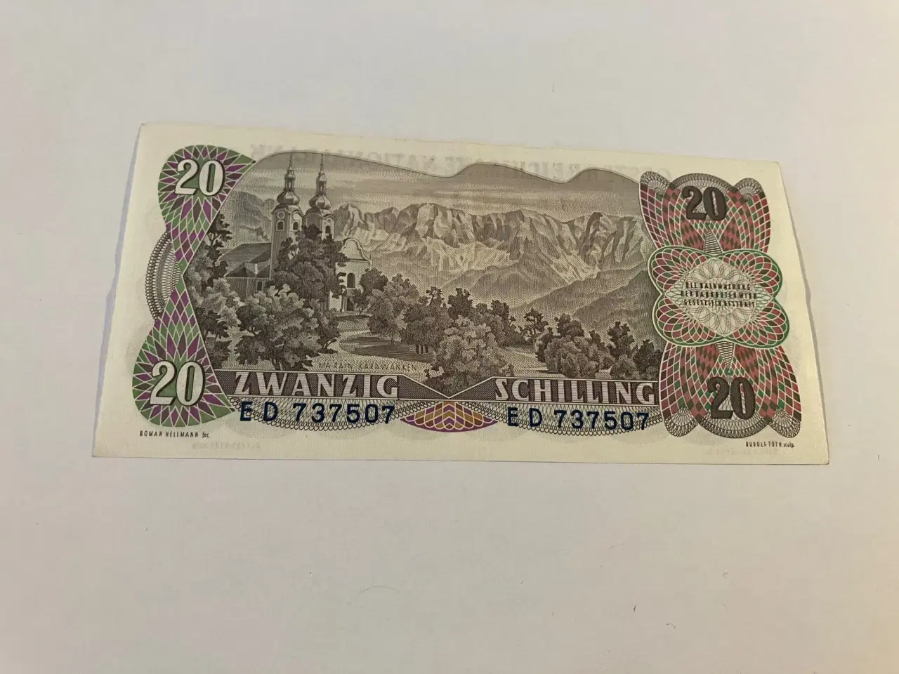 Billede 2 - 20 Schilling 1956 Austria