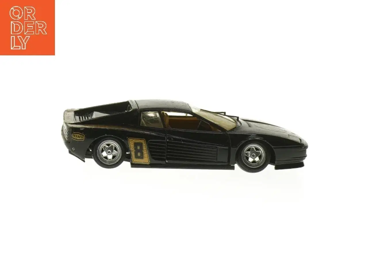 Billede 2 - Sort legetøjsbil (str. 18,5x8 cm)