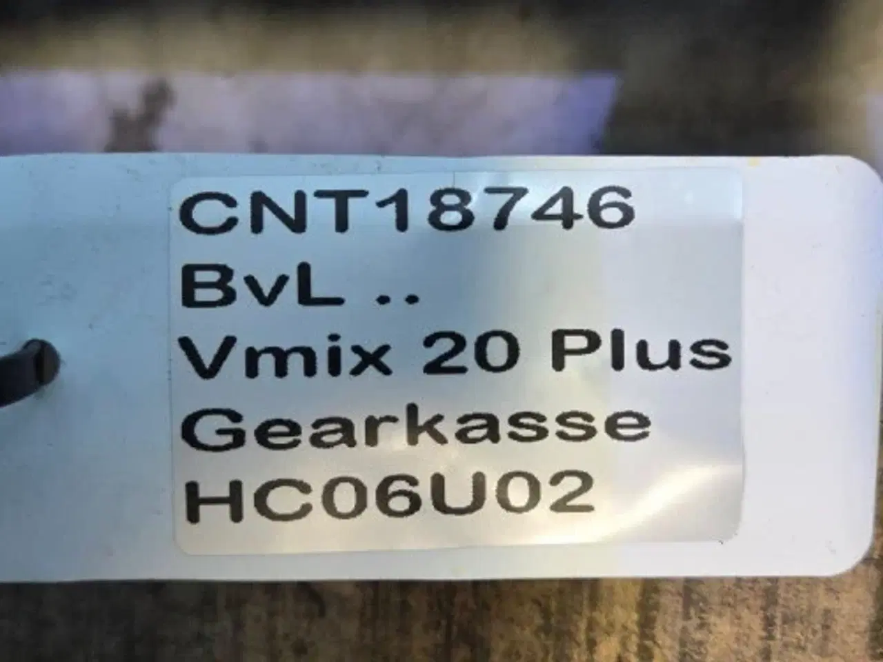 Billede 18 - BvL V-Mix20 Plus Gearkasse PGA1602VM