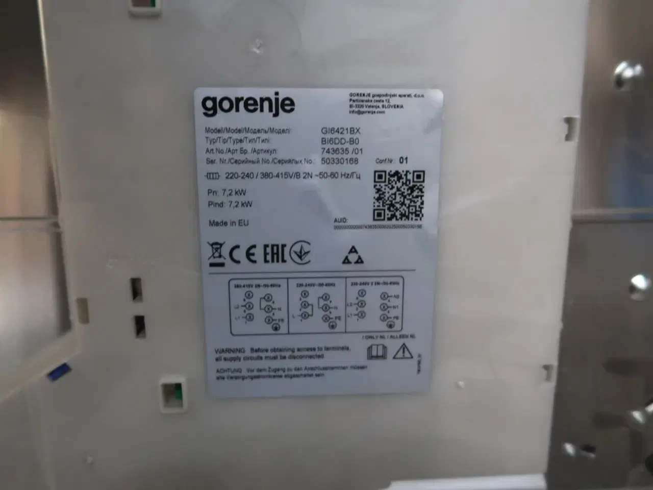 Billede 3 - Induktionskogeplade GORENJE GI6421BX