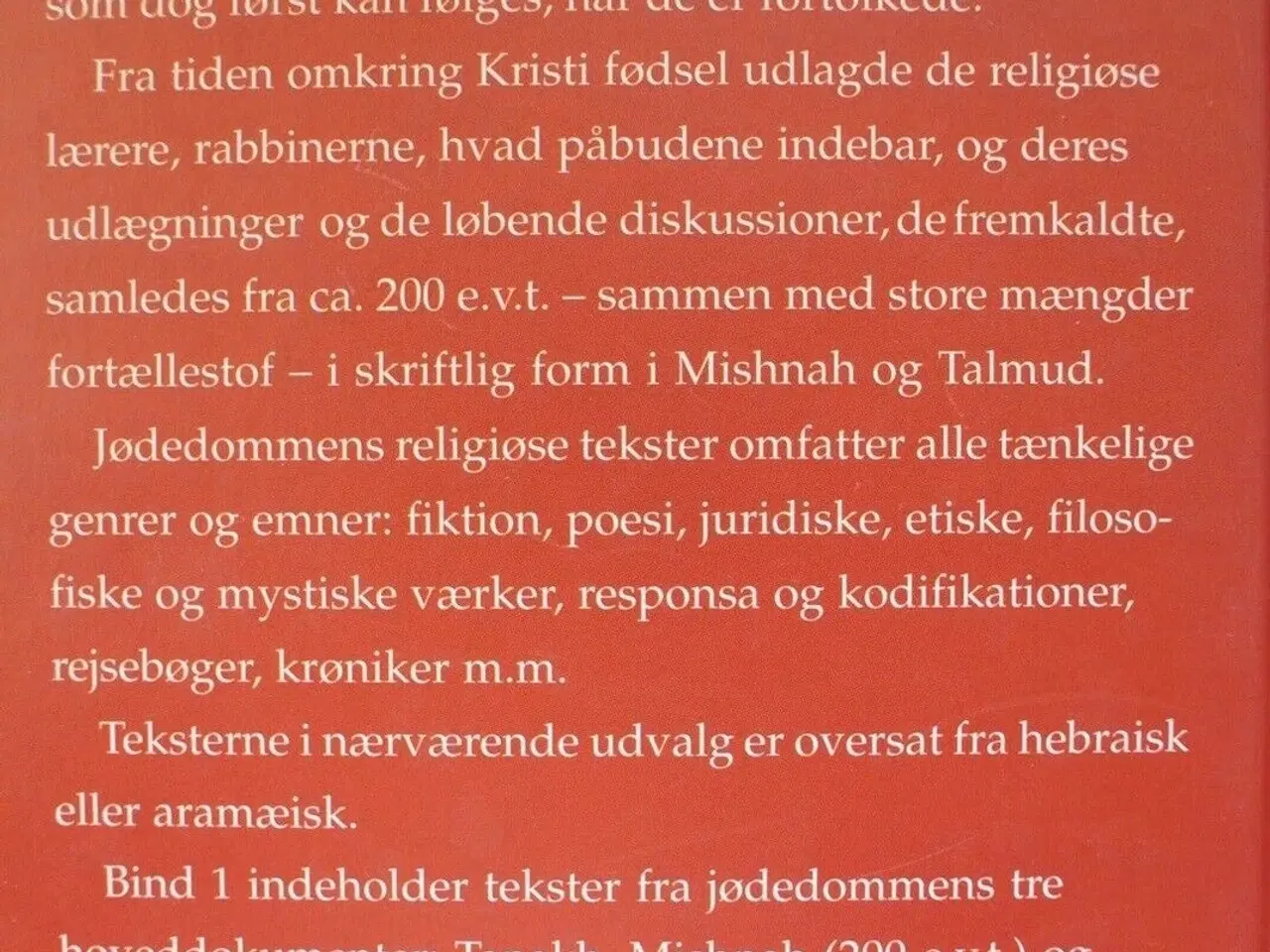 Billede 2 - jødedommen 1-2 - religiøse tekster gennem 2000 år,