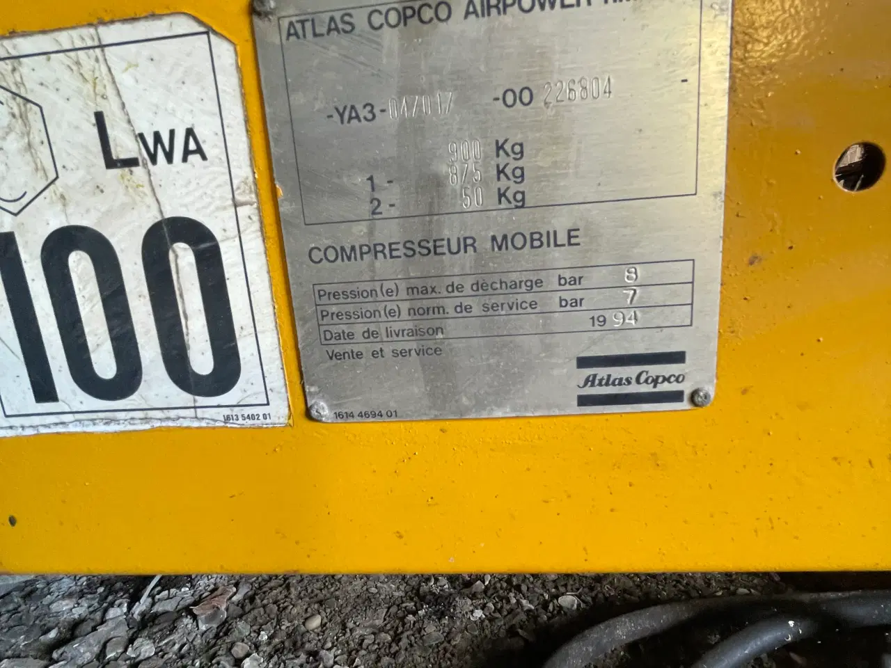 Billede 10 - Atlas copco kompressor kun 443 timer 