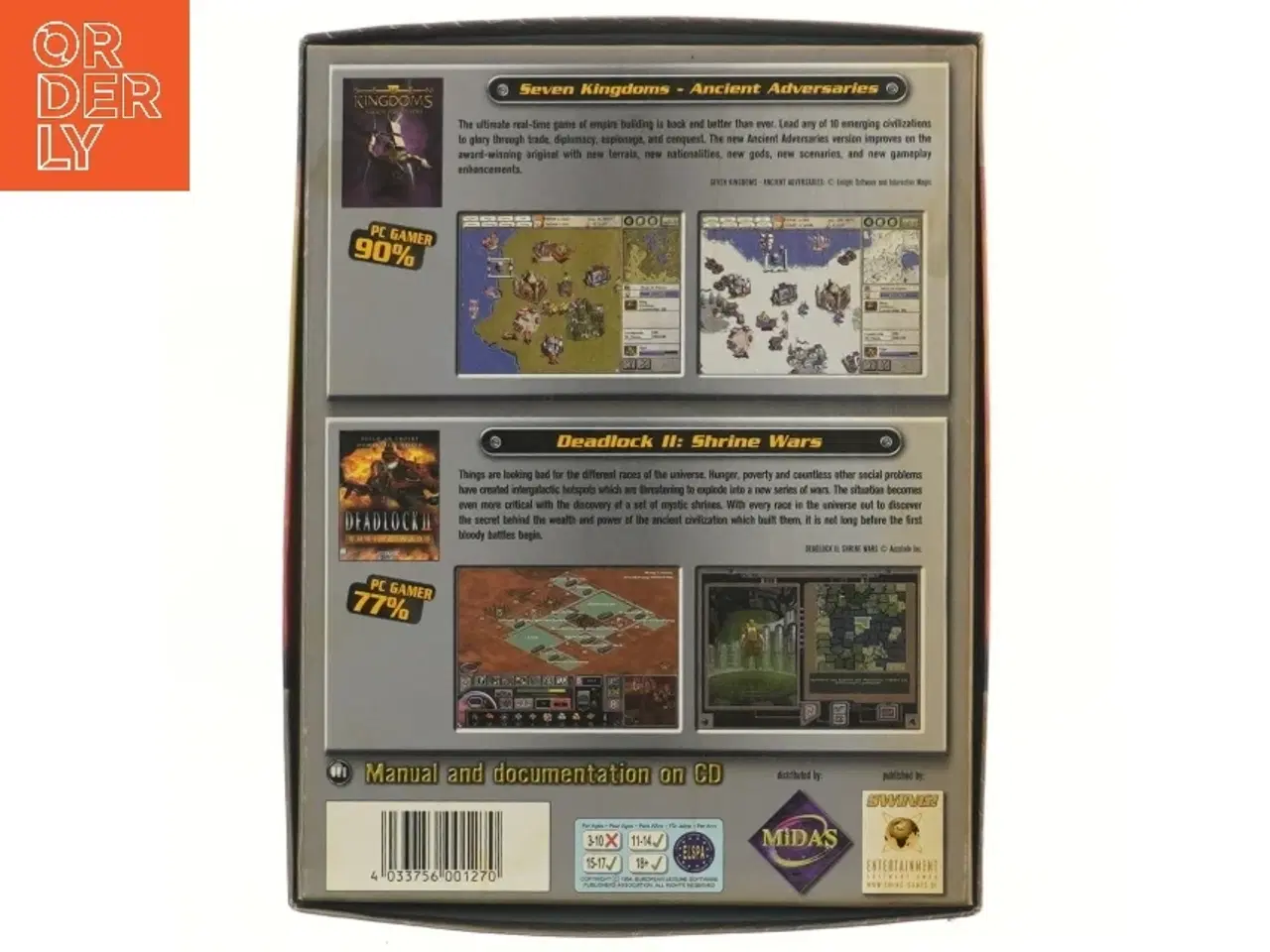 Billede 3 - PC computerspil 2-i-1 sæt fra Accolade