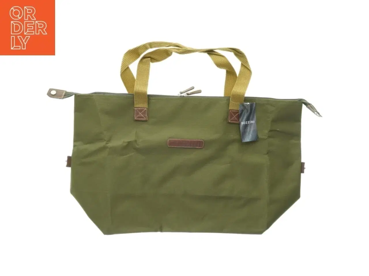 Billede 1 - Grøn rejse/skuldertaske fra Bozzini (str. 68 x. 41 cm)