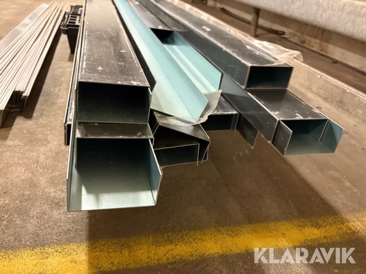 Billede 6 - Stål og alu-skinner - 46 styk