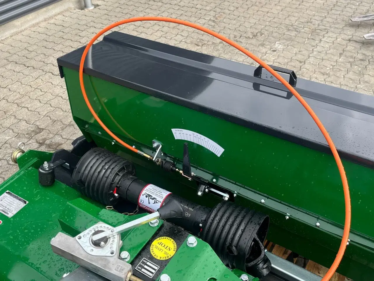 Billede 8 - DK-TEC sb145b sten nedlægningsfræser  145cm stennedlægnings fræser med så kasse