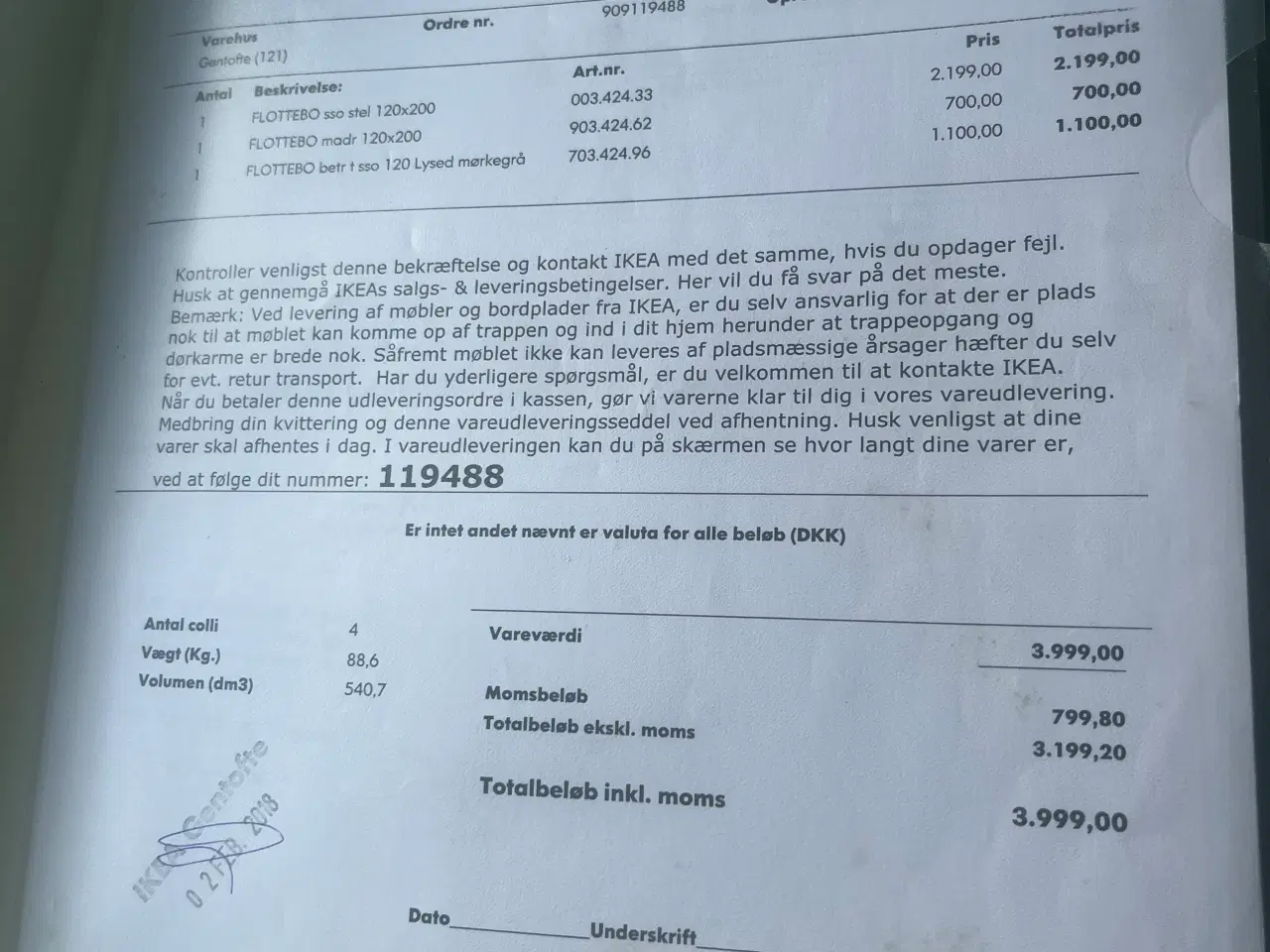 Billede 3 - Sovesofa, rigtig fin stand