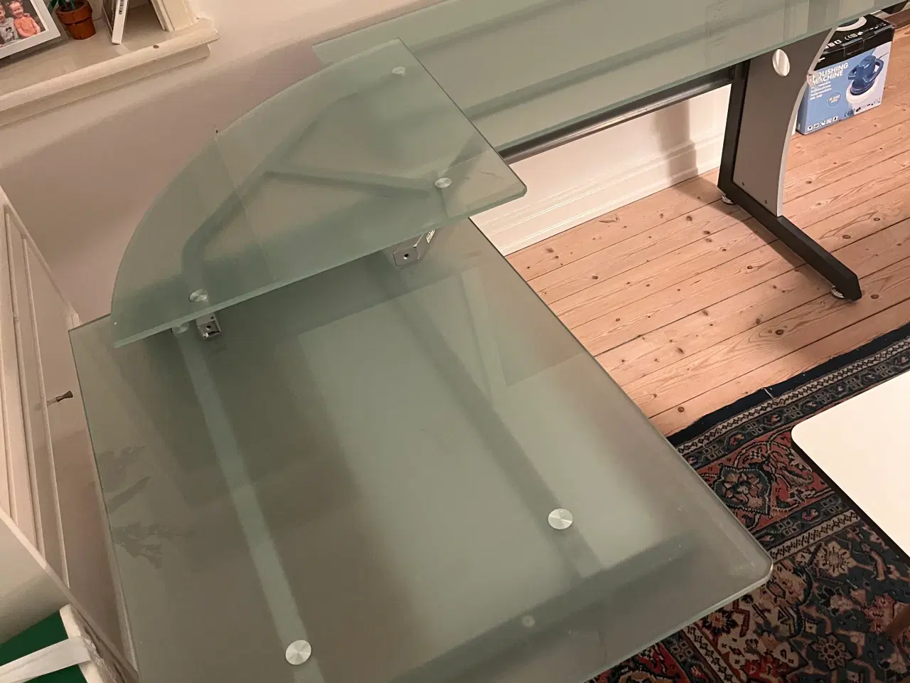 Billede 1 - Glas computer/skrivebord