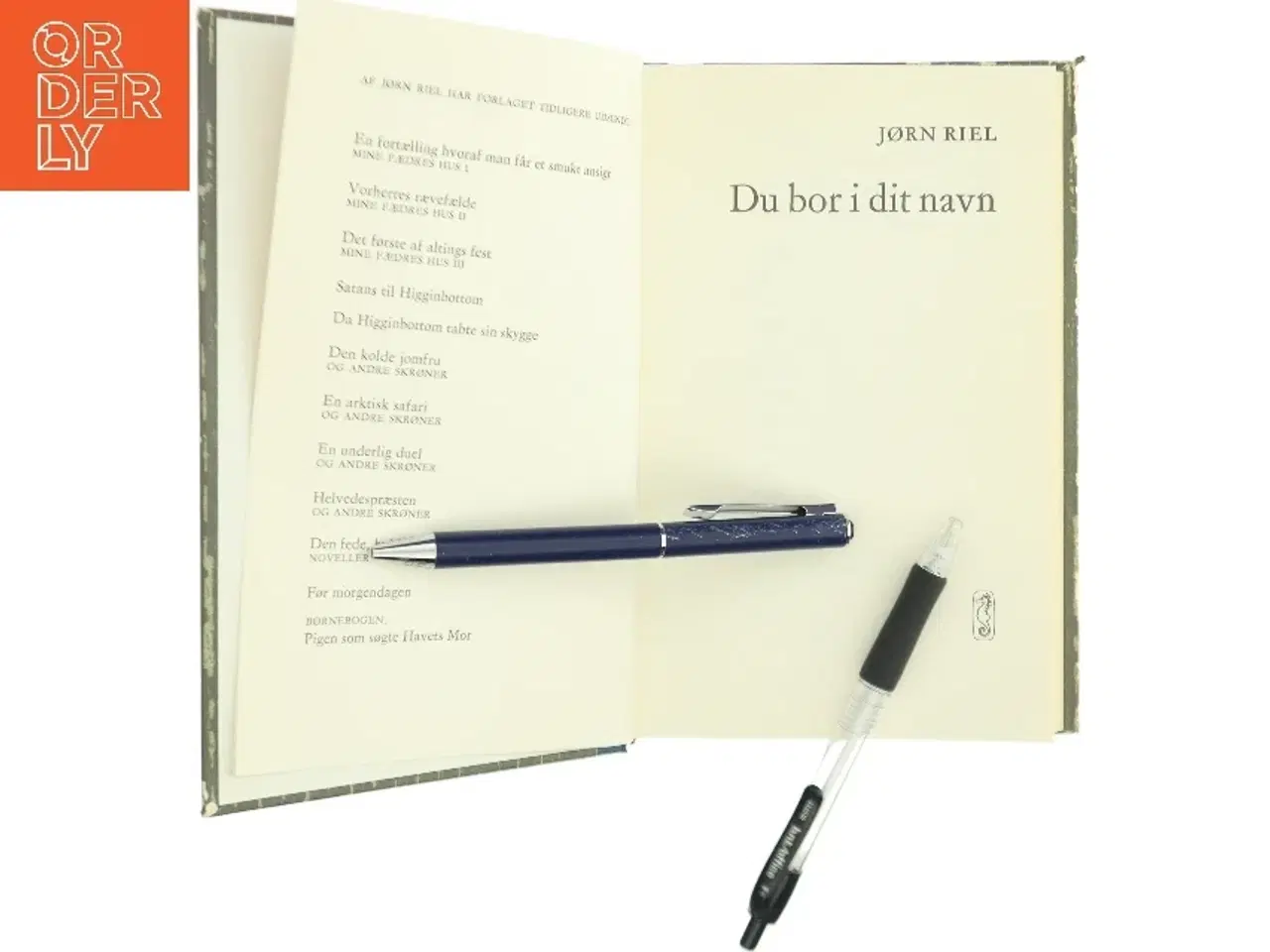 Billede 1 - Du bor i dit navn af Jørn Riel (Bog)