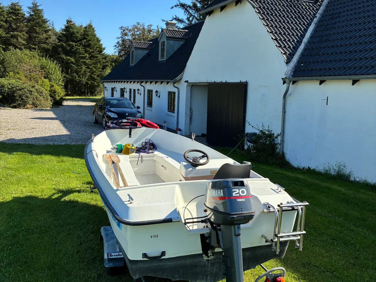 Billede 3 - Crescent 432 med Yamaha 20hk og bådtrailer 
