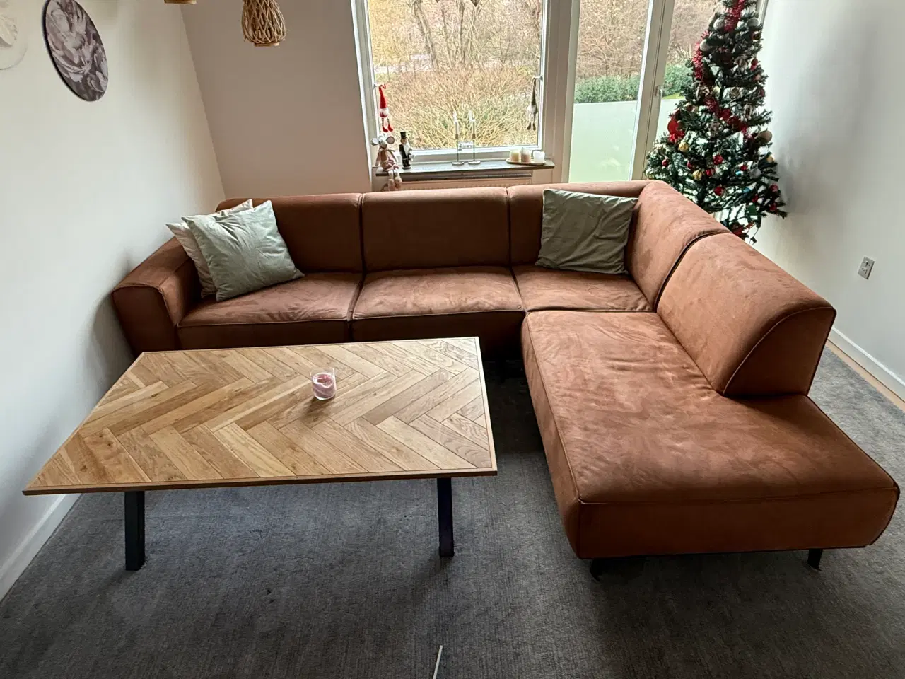 Billede 2 - Cognac chaiselong Be Pure Home