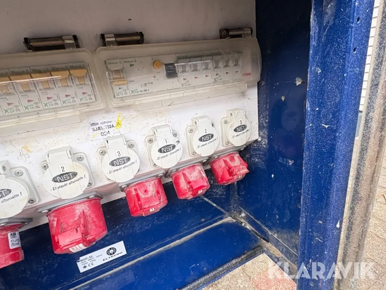 Billede 7 - Byggestrømtavle