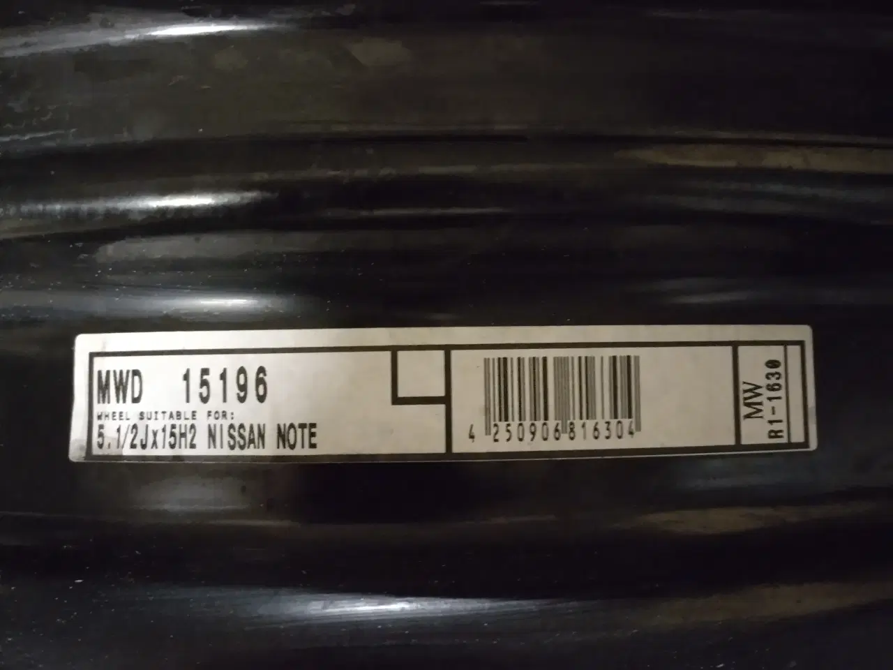 Billede 3 - Nissan Note stålfælge