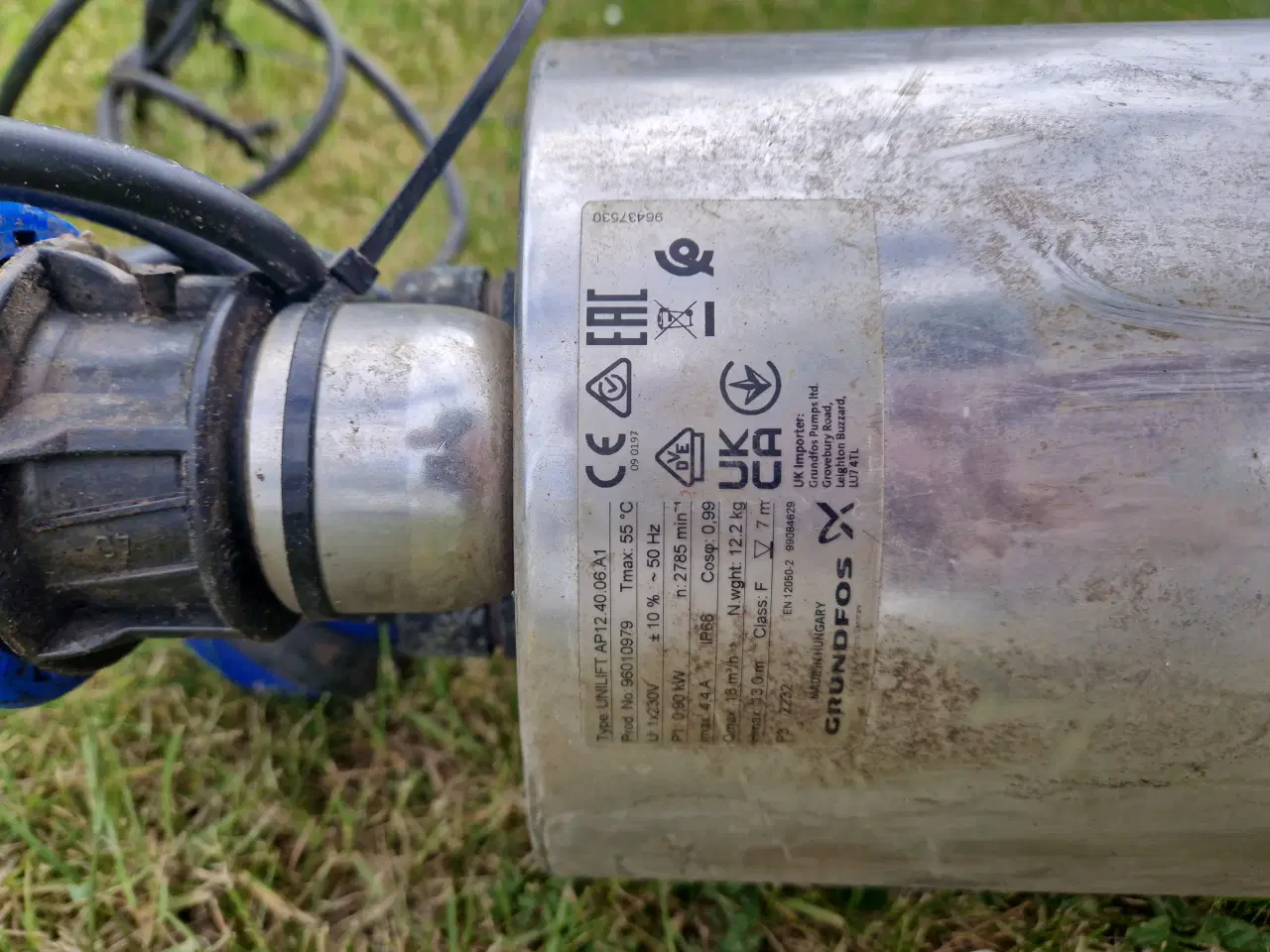 Billede 2 - Grundfos pumpe, spildevand 