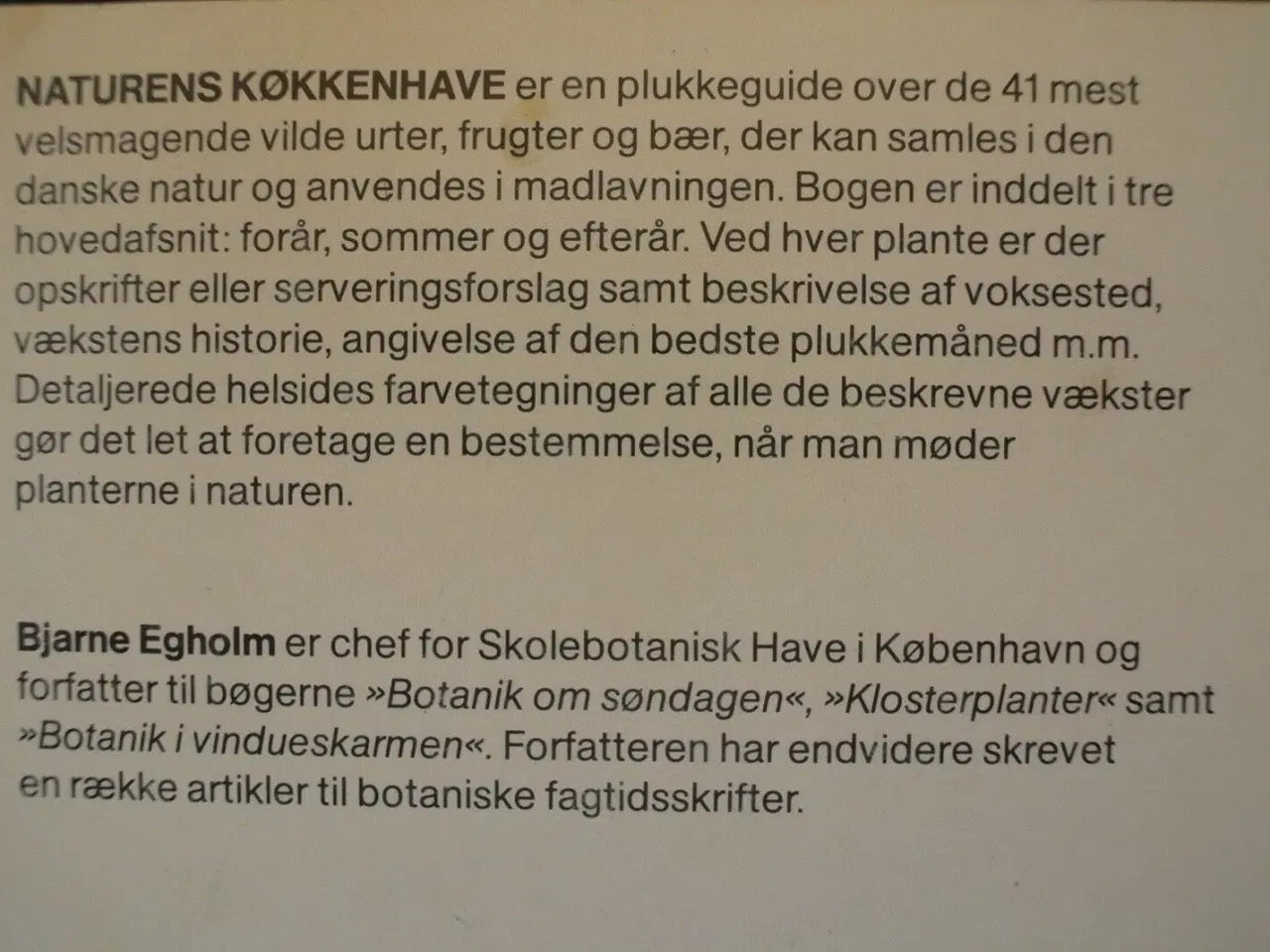 Billede 3 - naturens køkkenhave - spiselige vækster fra mark, 
