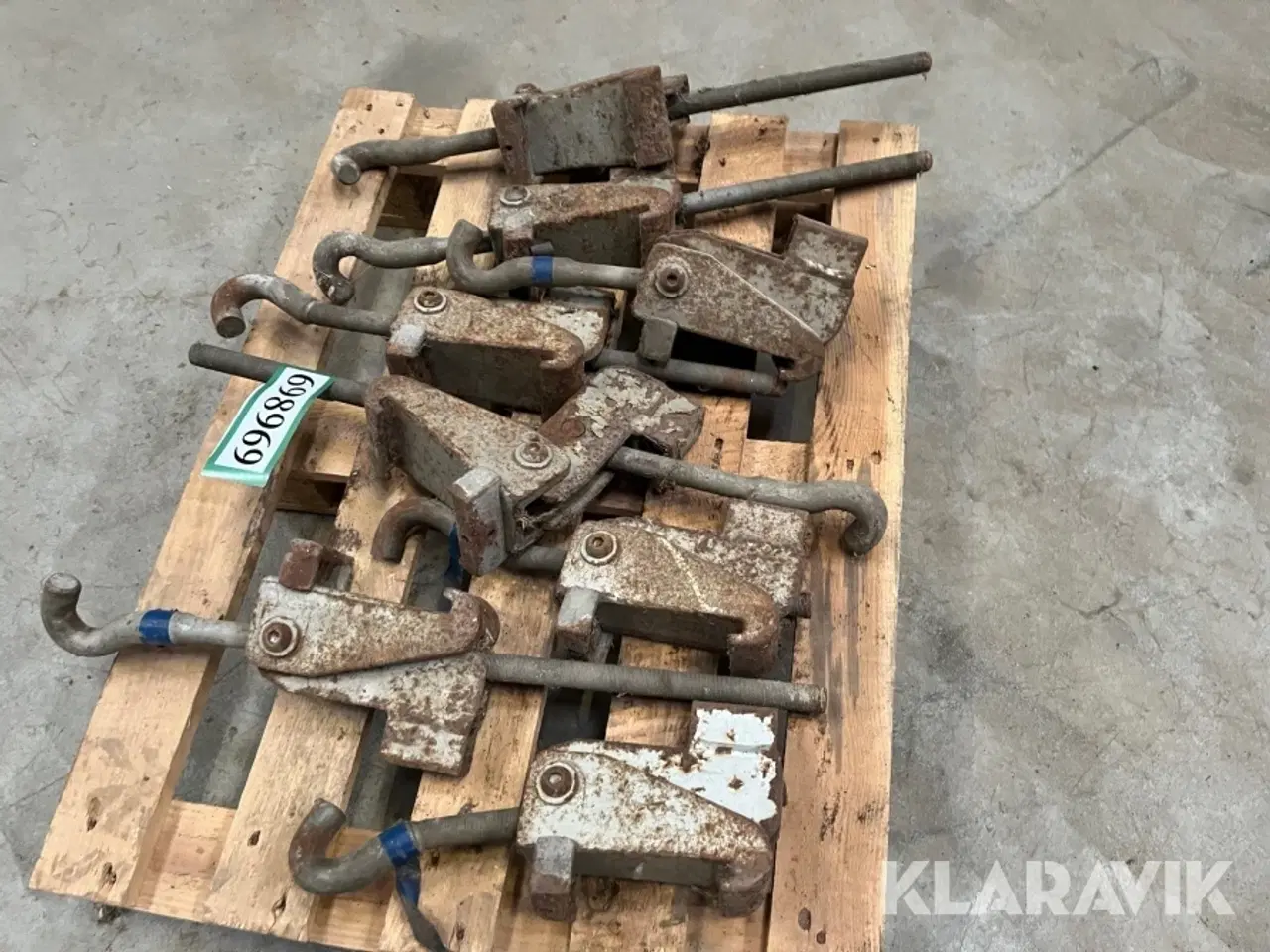 Billede 5 - Låse til tvillingehjul Schaad 8 styk