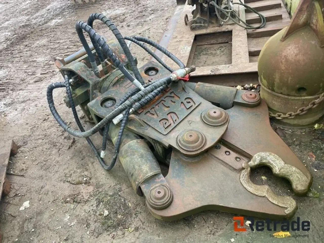 Billede 1 - - - - Betonsaks med jernklipper / Concrete shear with rebar cutter