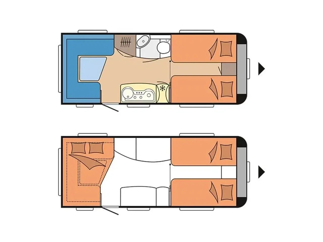 Billede 16 - 2018 - Hobby De Luxe Edition 495 UL   Flot enkeltsengsvogn fra Hinshøj Caravan A/S