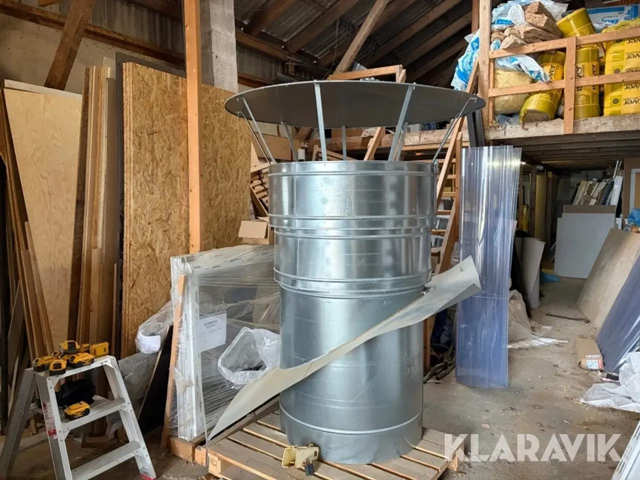 Billede 1 - Dampskorsten 30 grader